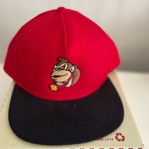 Nintendo Donkey Kong Red SnapBack Hat